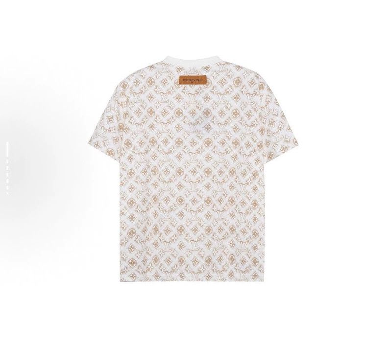 Louis Vuitton Brown Printed Short Sleeve Shirt from Italy - dmc Size US XL / EU 56 / 4 - 3 Thumbnail