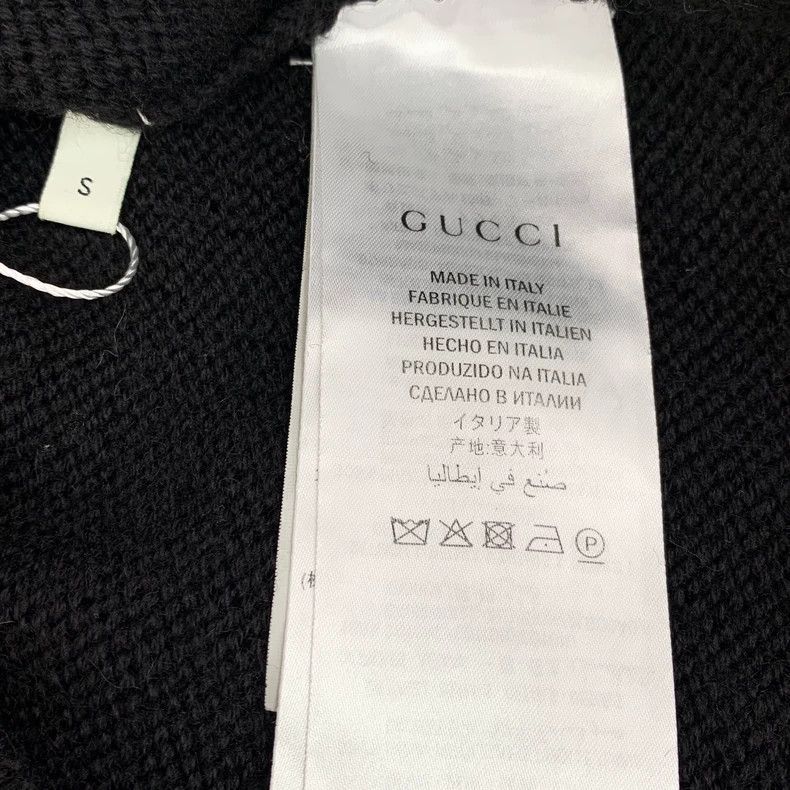 Gucci Gucci Black Striped V-Neck Knit Sweater - dmc Size US S / EU 44-46 / 1 - 6 Thumbnail