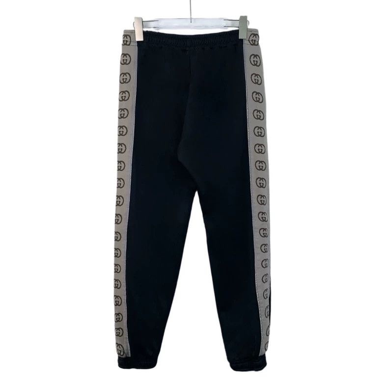 Gucci Gucci Black Logo Drawstring Casual Pants - dmc Size US 26 / EU 42 - 2 Thumbnail