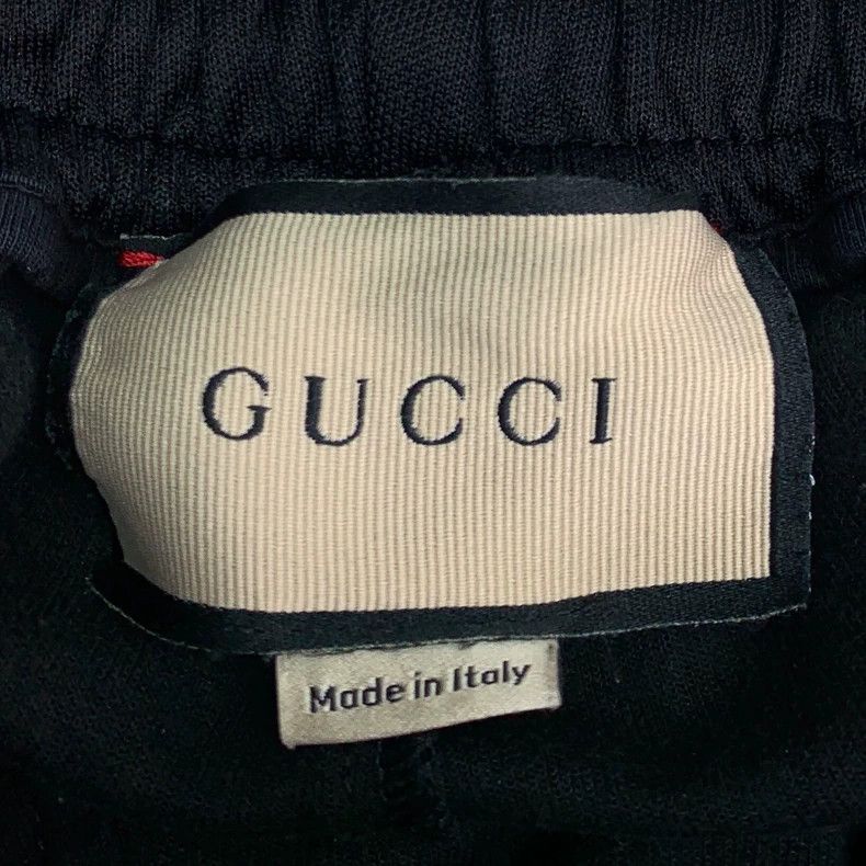 Gucci Gucci Black Logo Drawstring Casual Pants - dmc Size US 26 / EU 42 - 6 Thumbnail