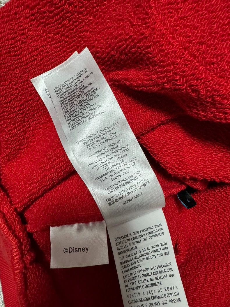 Gucci Gucci Disney Oversized Red Sweatshirt - dmc Size US S / EU 44-46 / 1 - 6 Thumbnail