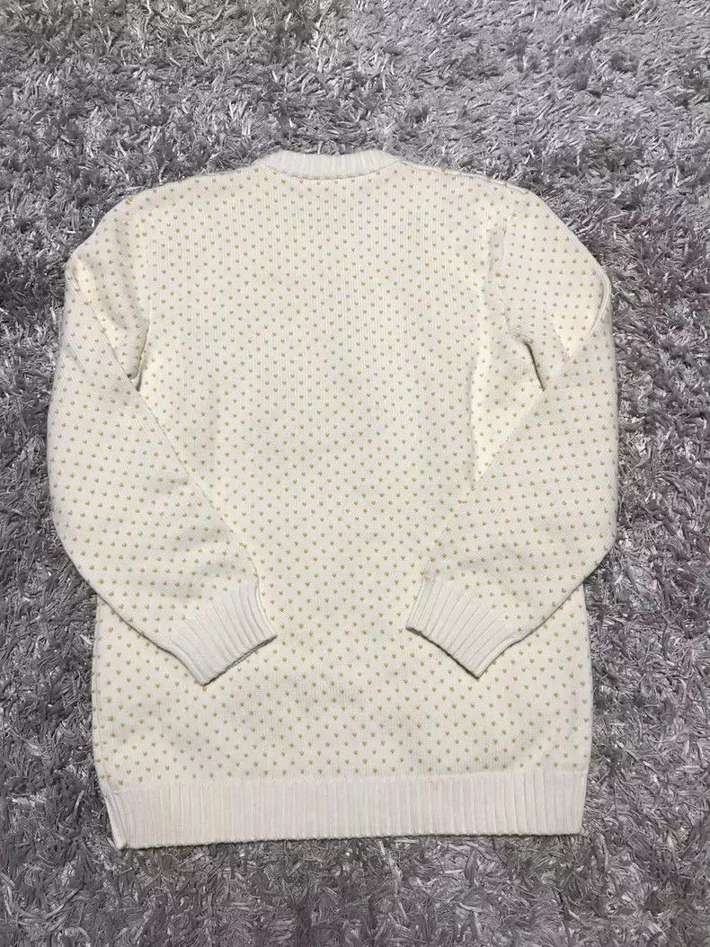 Gucci Gucci Apple Heart Sweater in Beige Color - dmc Size US L / EU 52-54 / 3 - 2 Thumbnail