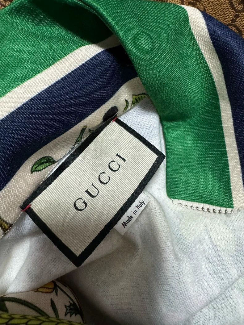 Gucci Gucci Floral Print Zip-Up Jacket Size S - dmc Size US S / EU 44-46 / 1 - 3 Thumbnail