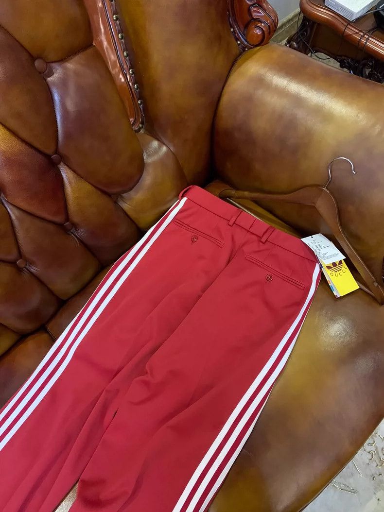 Gucci Gucci Red Pants Unisex Size 44 Brand New - dmc Size US 31 - 5 Thumbnail