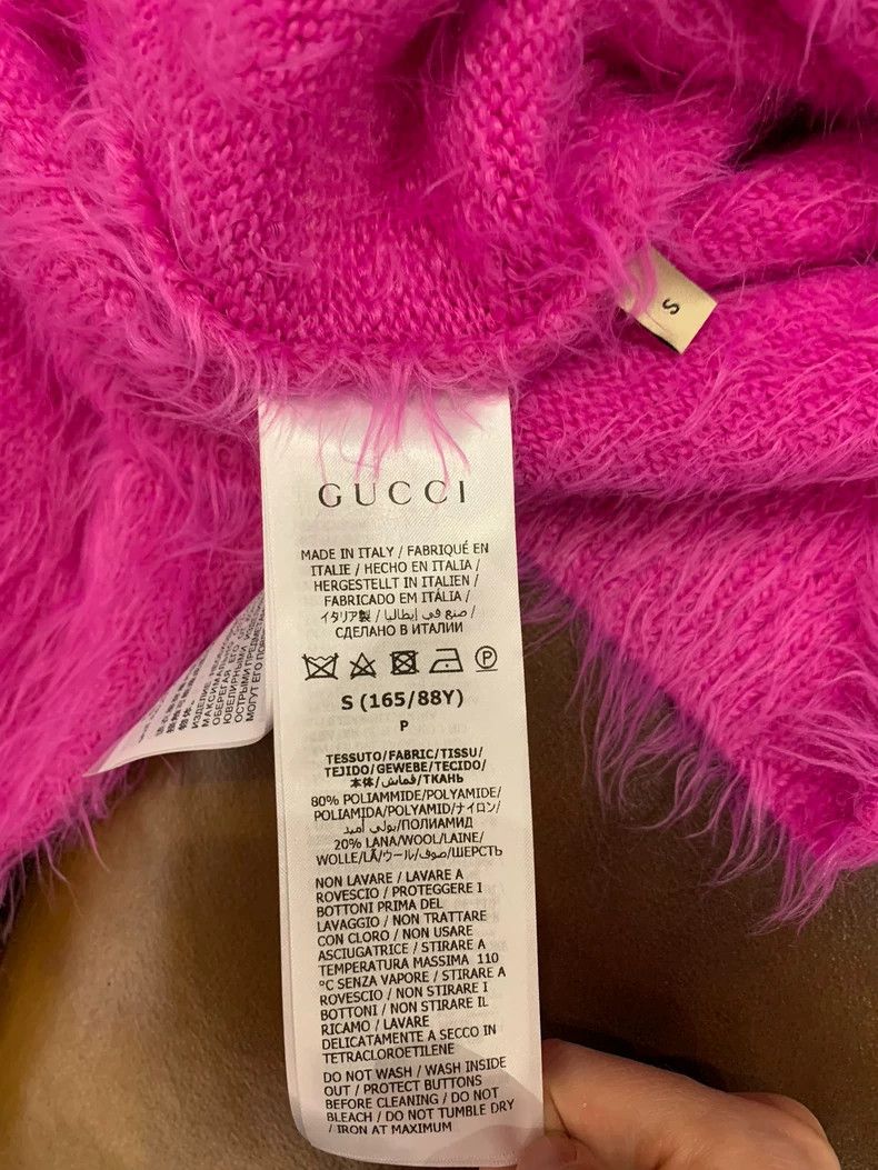 Gucci Gucci Pink Knit Cardigan Sweater - dmc Size US S / EU 44-46 / 1 - 8 Thumbnail