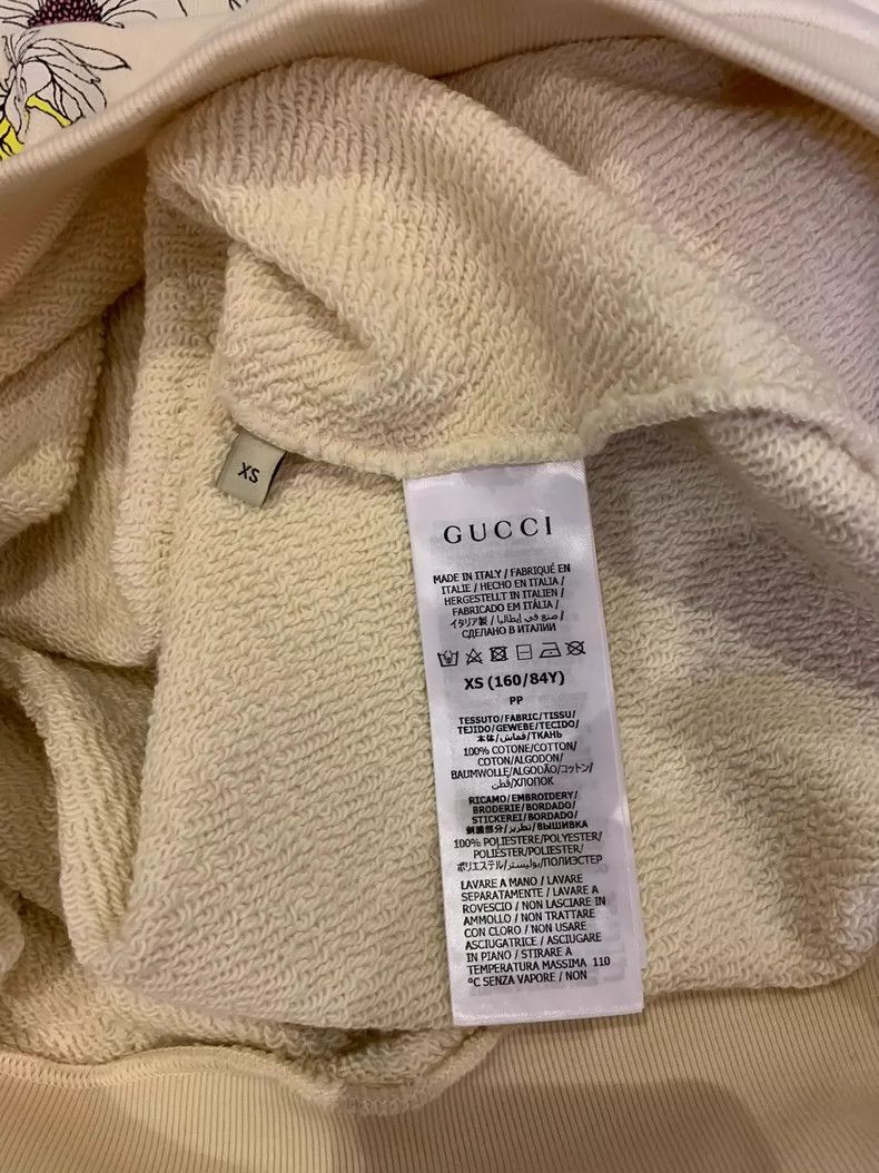 Gucci Gucci Floral Sweatshirt in Excellent Condition - dmc Size US XS / EU 42 / 0 - 8 Thumbnail