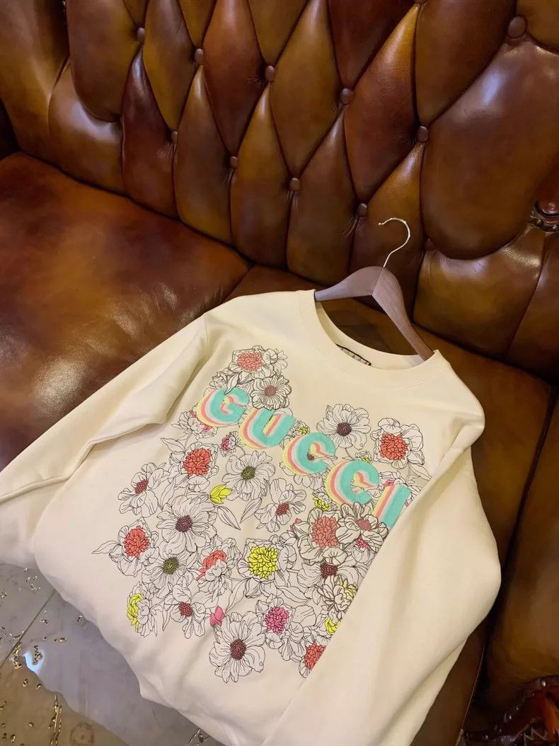 Gucci Gucci Floral Sweatshirt in Excellent Condition - dmc Size US XS / EU 42 / 0 - 6 Thumbnail