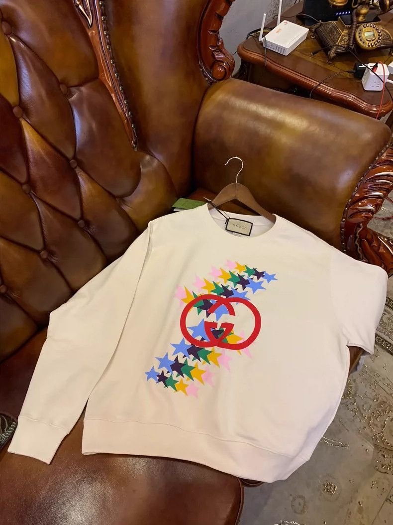 Gucci Gucci Sweatshirt with Colorful Star Design - dmc Size US XS / EU 42 / 0 - 4 Thumbnail