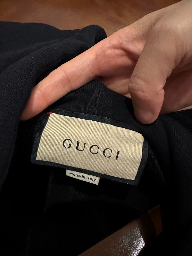Gucci Gucci Hooded Sweatshirt with Red Sleeves - dmc Size US S / EU 44-46 / 1 - 7 Thumbnail