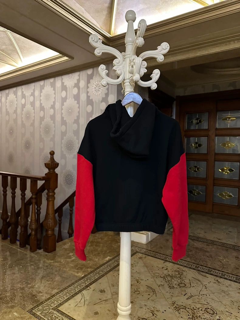 Gucci Gucci Hooded Sweatshirt with Red Sleeves - dmc Size US S / EU 44-46 / 1 - 2 Thumbnail