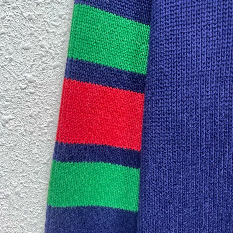 Gucci GUCCI Flame Logo Knit Cardigan Size L - dmc Size US L / EU 52-54 / 3 - 4 Thumbnail