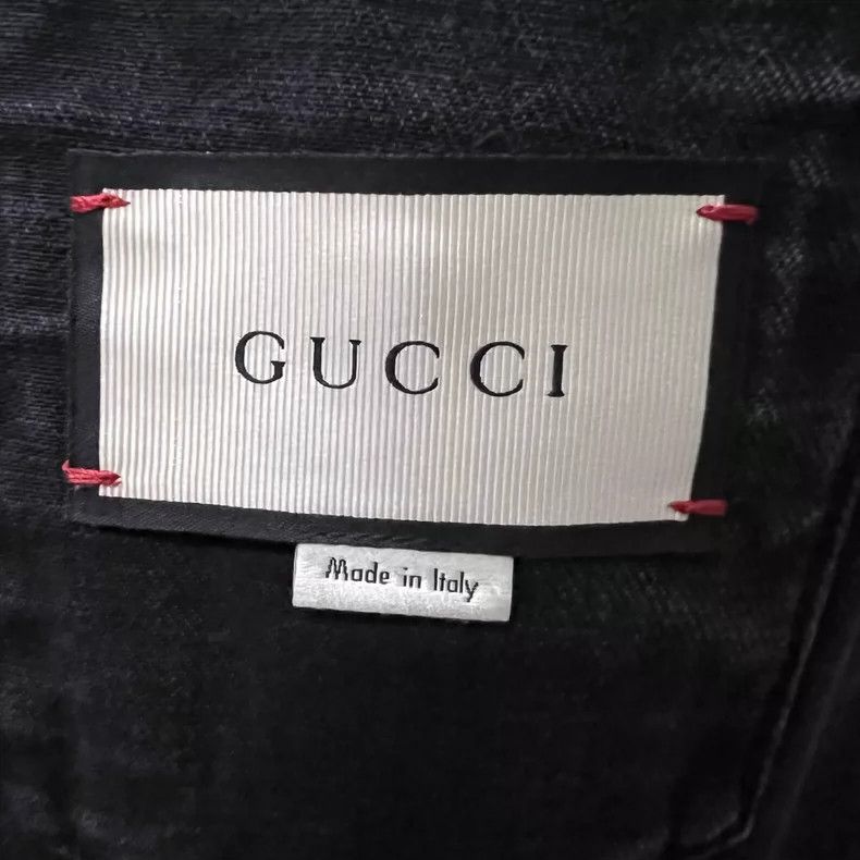 Gucci GUCCI Black Panther Denim Jacket - dmc Size US M / EU 48-50 / 2 - 5 Thumbnail
