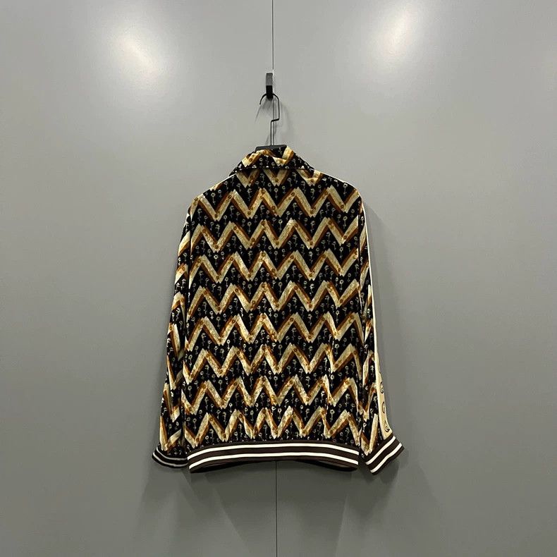 Gucci Gucci Velvet Striped Jacket in Size M - dmc Size US M / EU 48-50 / 2 - 2 Thumbnail