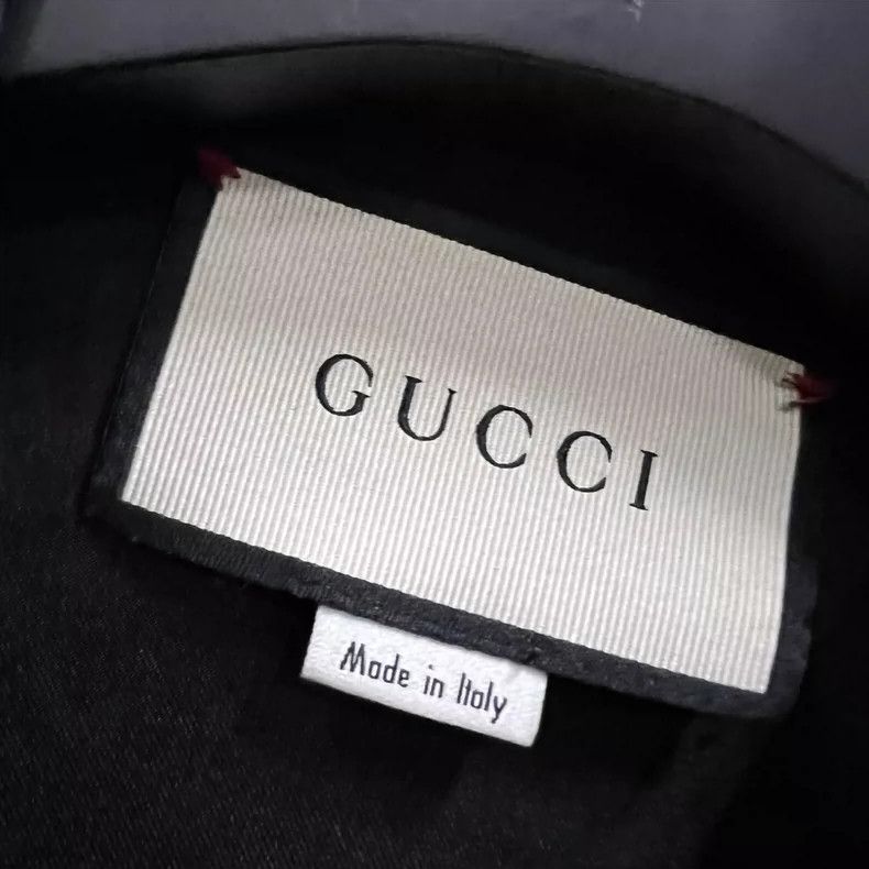 Gucci GUCCI Black Yellow Striped Short Sleeve Shirt - dmc Size US M / EU 48-50 / 2 - 5 Thumbnail