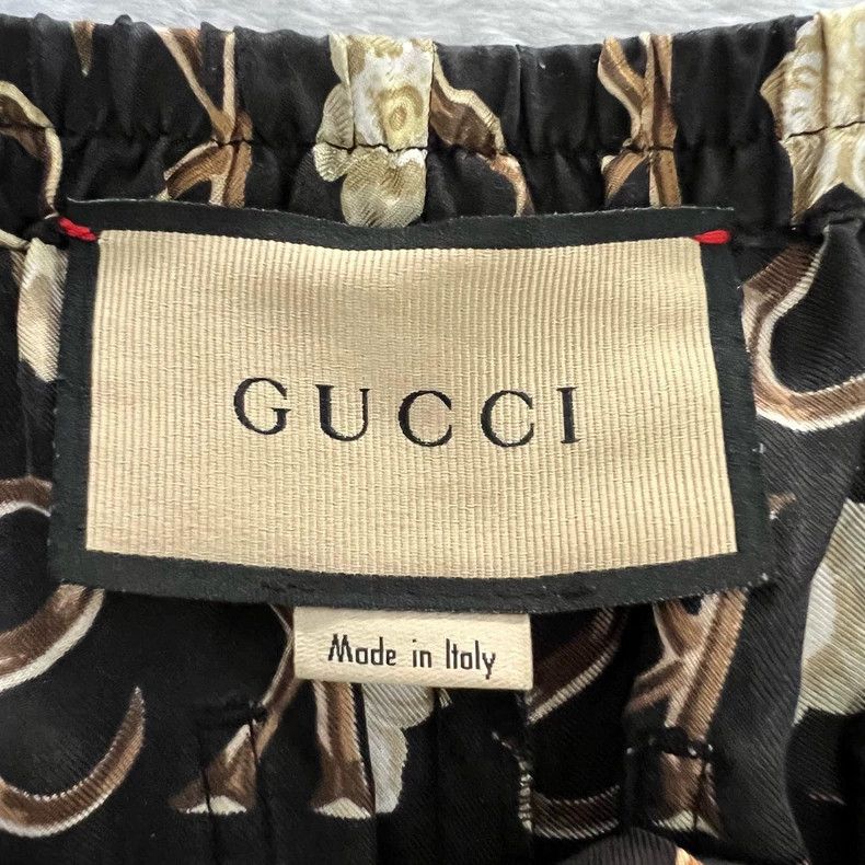 Gucci Gucci Ken Scott Floral Print Shorts - dmc Size US 31 - 5 Thumbnail