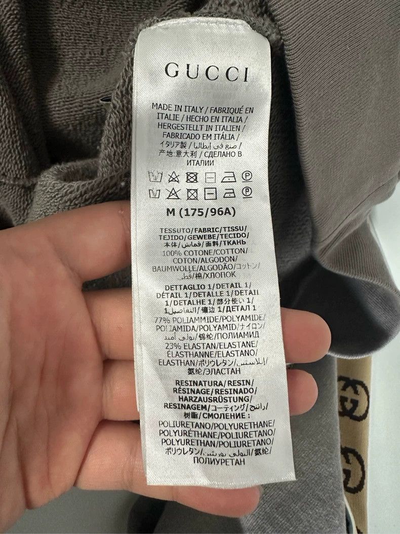 Gucci Gucci Logo Hoodie with Side Stripes - dmc Size US M / EU 48-50 / 2 - 4 Thumbnail