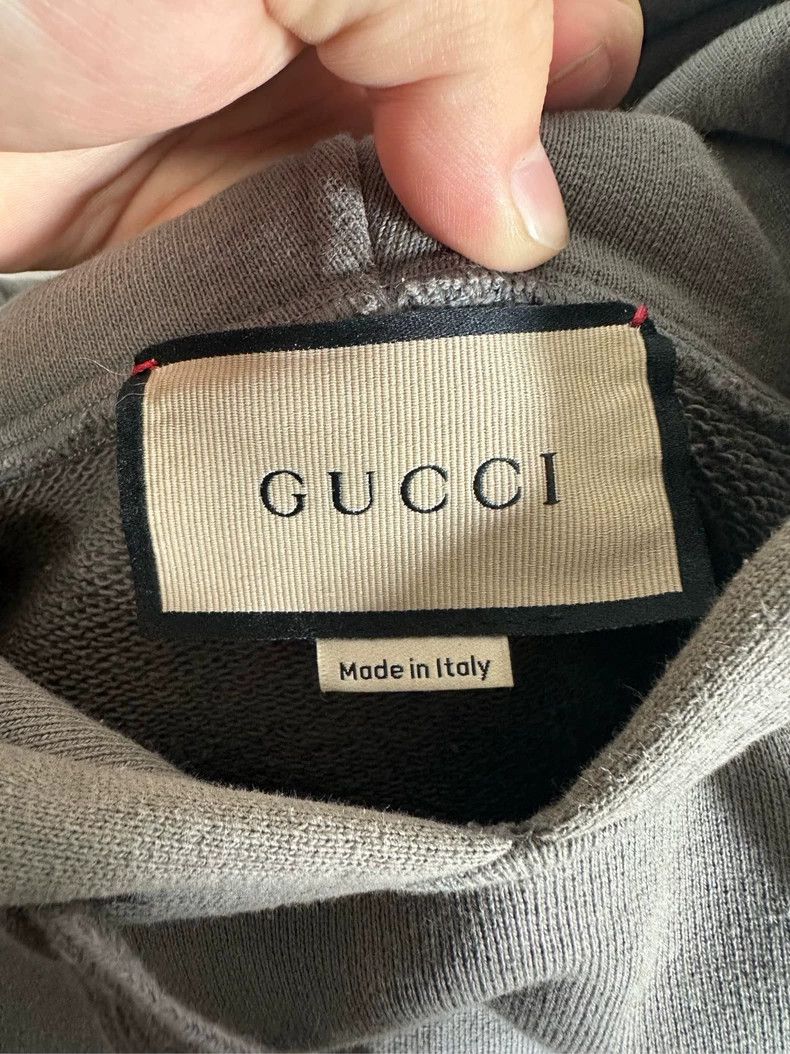 Gucci Gucci Logo Hoodie with Side Stripes - dmc Size US M / EU 48-50 / 2 - 3 Thumbnail