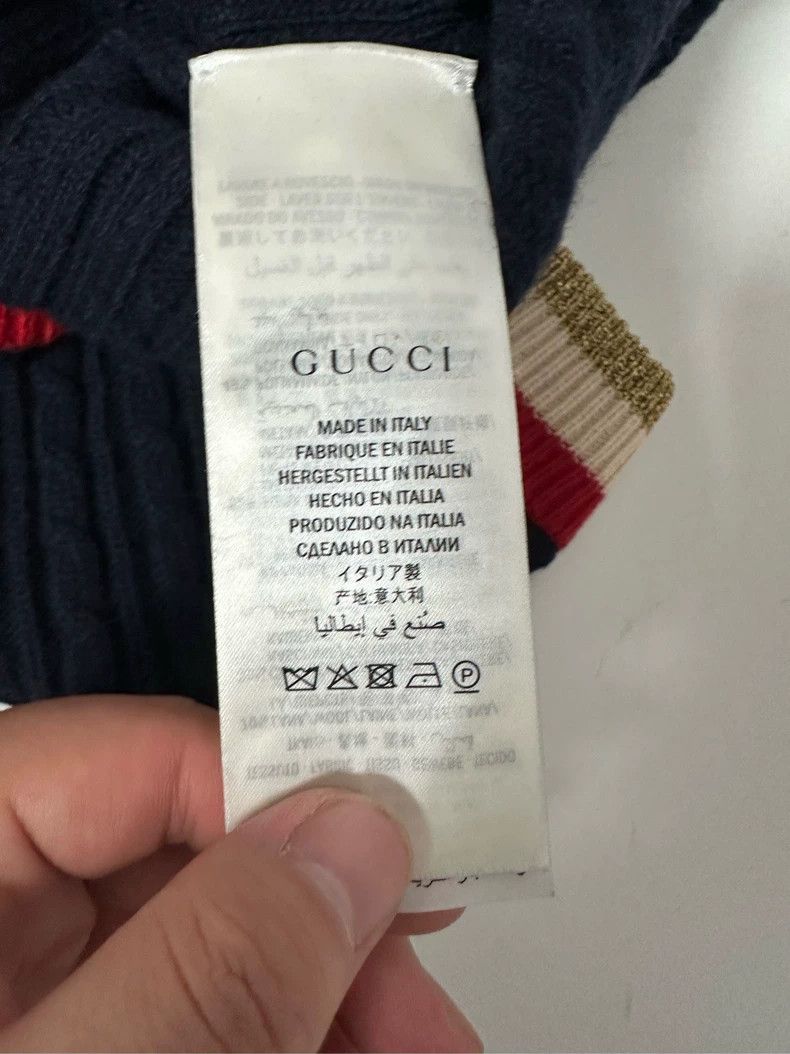 Gucci Gucci Classic Knit Sweater with Stripes - dmc Size US M / EU 48-50 / 2 - 4 Thumbnail