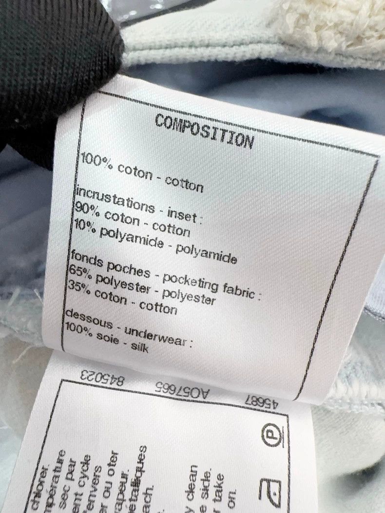 Chanel Chanel High-Waist Denim Pants with Wool Patches - dmc Size US 34 / EU 50 - 7 Thumbnail
