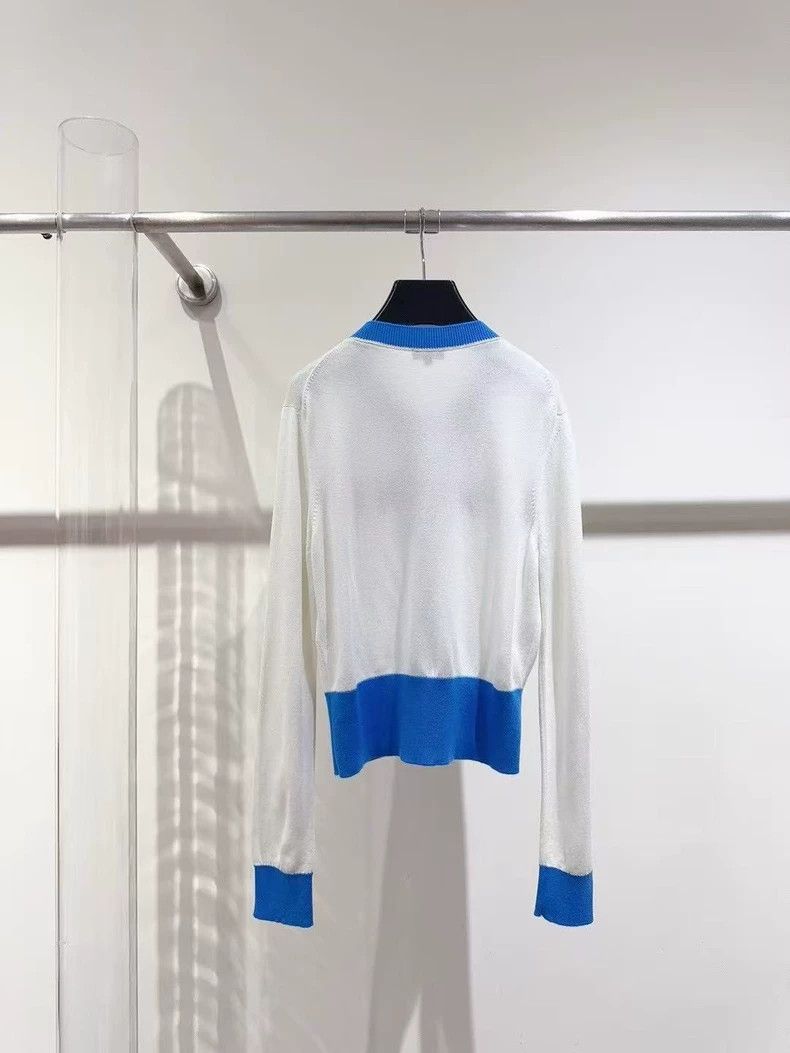 Chanel Chanel 19s Beach Series Cardigan with Logo - dmc Size US M / EU 48-50 / 2 - 5 Thumbnail