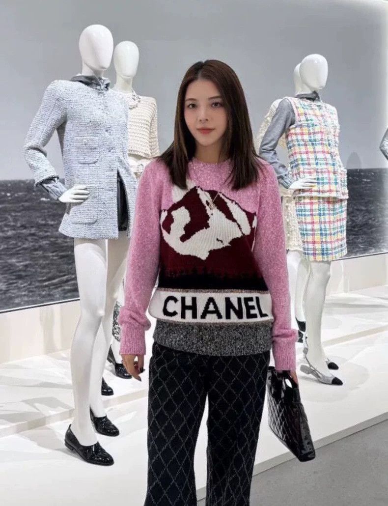 Chanel Chanel 24N Ski Collection Cashmere Sweater - dmc Size US S / EU 44-46 / 1 - 7 Thumbnail