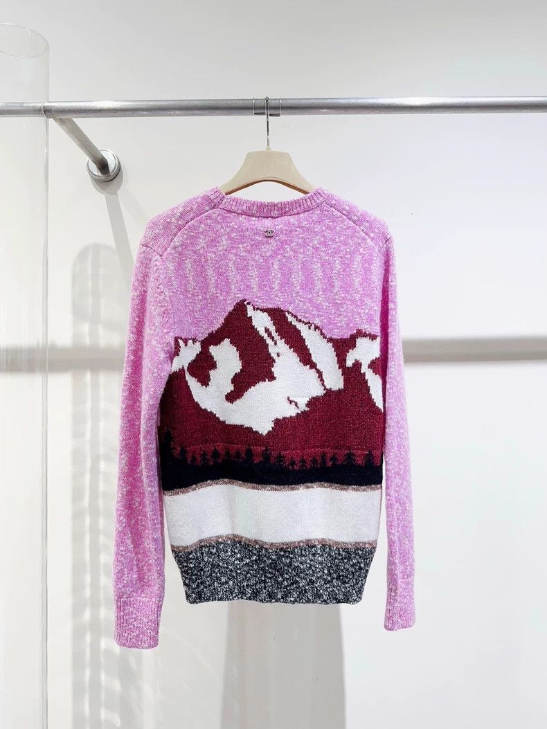 Chanel Chanel 24N Ski Collection Cashmere Sweater - dmc Size US S / EU 44-46 / 1 - 5 Thumbnail