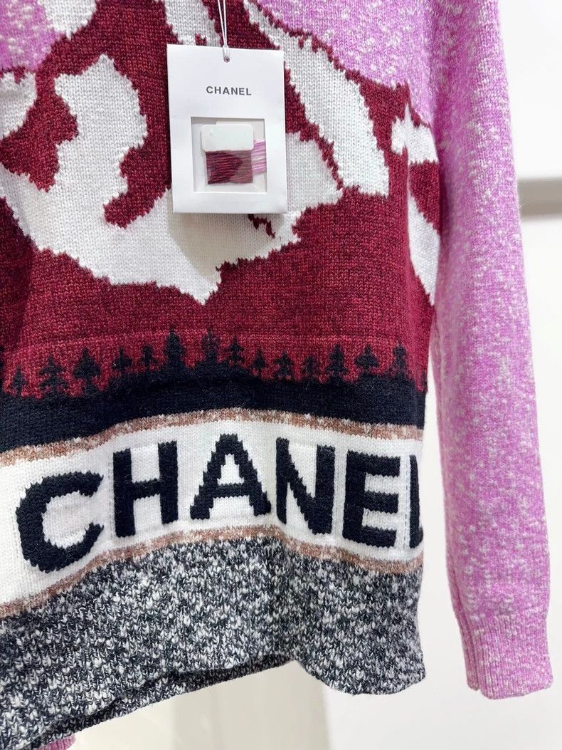 Chanel Chanel 24N Ski Collection Cashmere Sweater - dmc Size US S / EU 44-46 / 1 - 3 Thumbnail