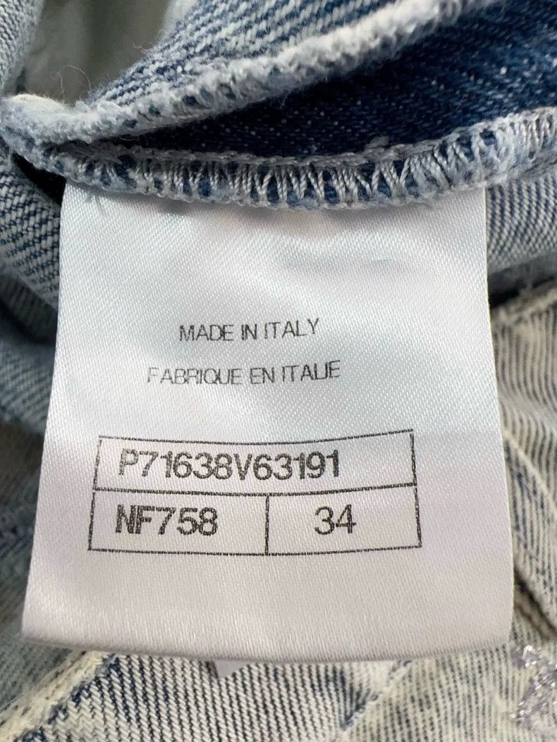Chanel Chanel High Waist Logo Denim Pants - dmc Size US 34 / EU 50 - 7 Thumbnail