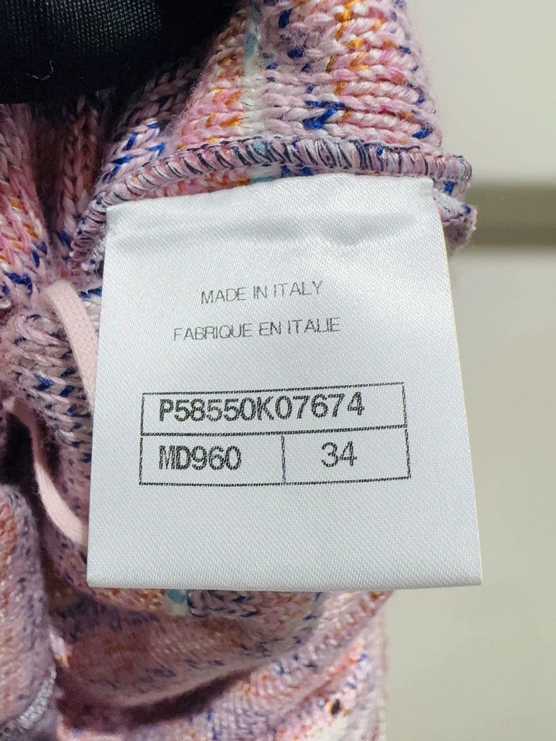 Chanel Chanel Dress with Colorful Pattern - dmc Size US 34 / EU 50 - 6 Thumbnail