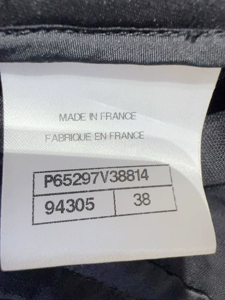 Chanel Chanel 20K Black Velvet Long Pants - dmc Size US 38 / EU 54 - 5 Thumbnail