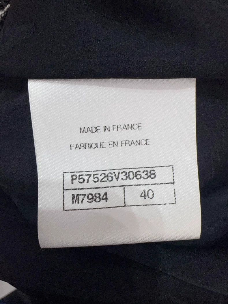 Chanel Chanel Classic Black and White Jacket - dmc Size US M / EU 48-50 / 2 - 4 Thumbnail