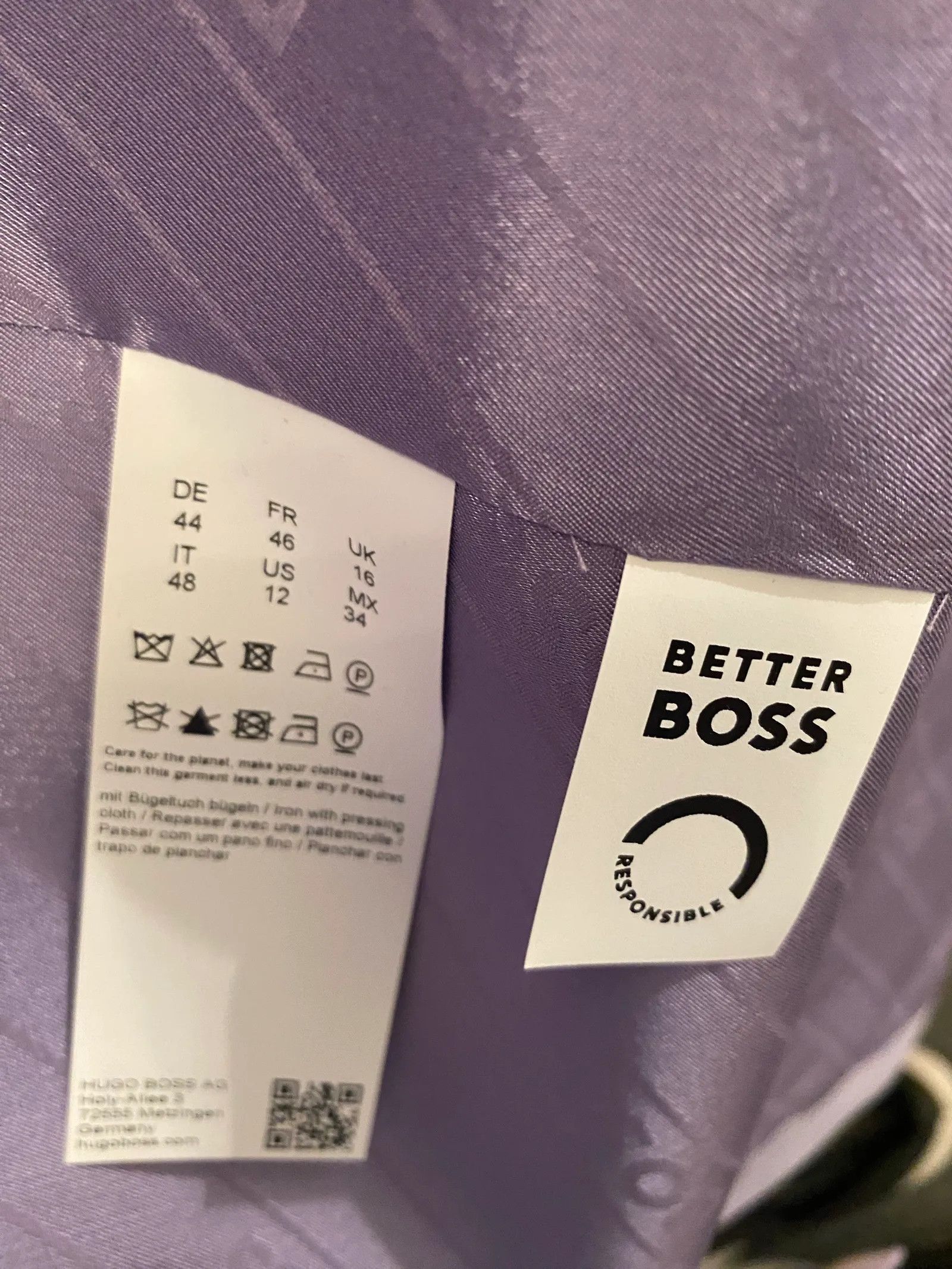 Hugo Boss Hugo Boss Blazer Size L / US 10 / IT 46 - 3 Thumbnail