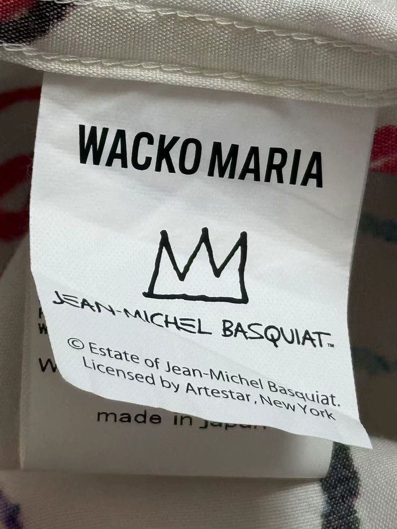 Wacko Maria WACKO MARIA Basquiat Graffiti Short Sleeve Shirt - dmc Size US L / EU 52-54 / 3 - 5 Thumbnail