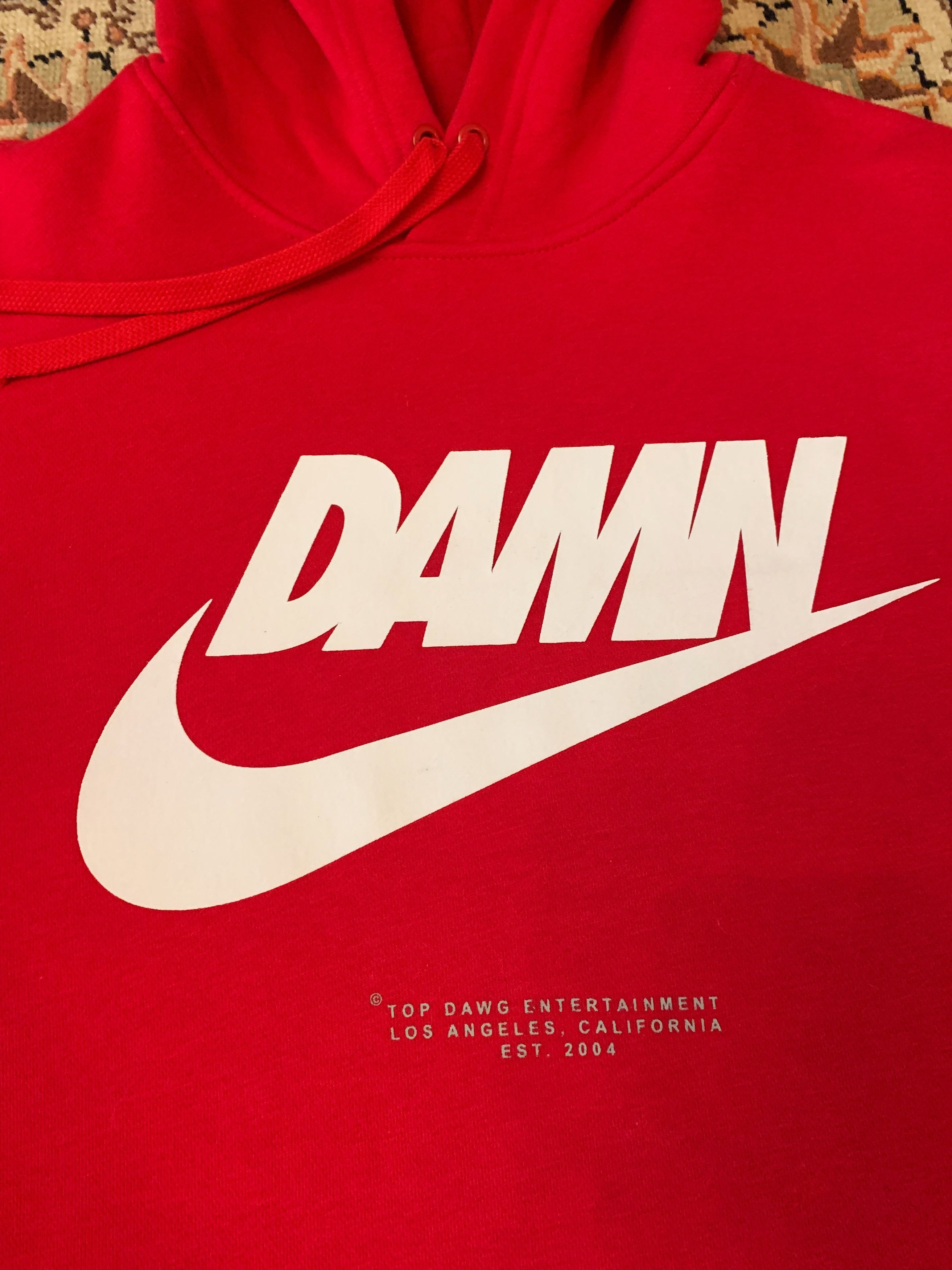 Kendrick lamar damn nike hoodie best sale