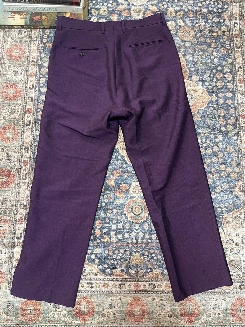 Wacko Maria Wacko Maria Purple Wool Pants for Sale - dmc Size US 34 / EU 50 - 6 Thumbnail