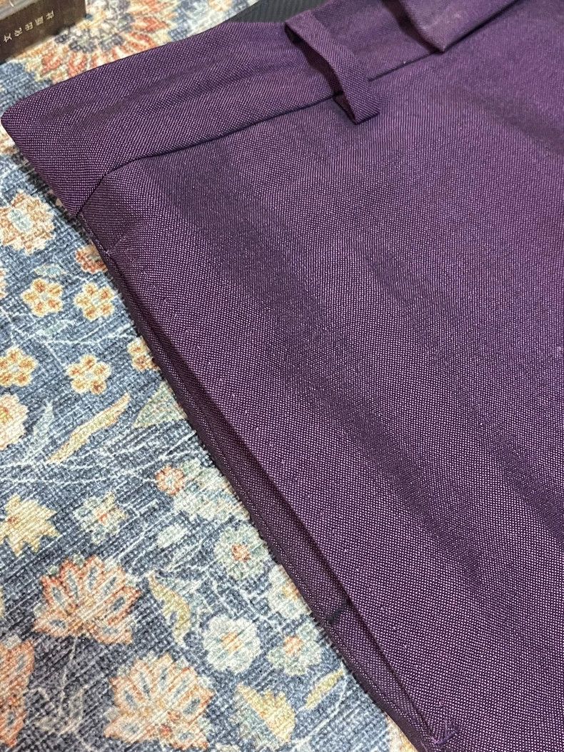Wacko Maria Wacko Maria Purple Wool Pants for Sale - dmc Size US 34 / EU 50 - 2 Thumbnail