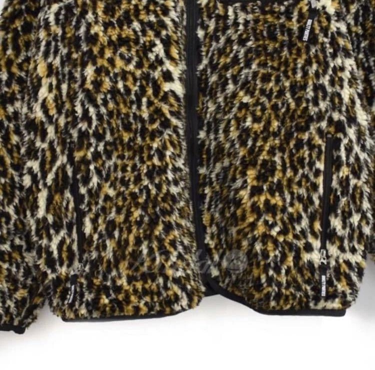 Wacko Maria Wacko Maria Leopard Print Fleece Jacket M Size - dmc Size US M / EU 48-50 / 2 - 4 Thumbnail