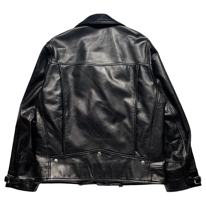 Wtaps WackoMaria Leopard Lined Leather Motorcycle Jacket - dmc Size US M / EU 48-50 / 2 - 5 Thumbnail