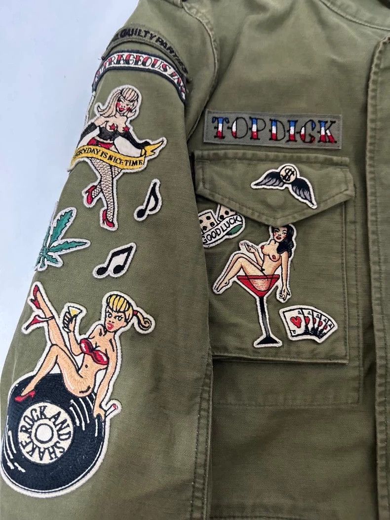 Wacko Maria WACKO MARIA M65 Embroidered Badge Jacket - dmc Size US S / EU 44-46 / 1 - 6 Thumbnail