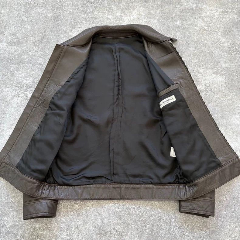 Wacko Maria WACKO MARIA Steer Hide Leather Jacket - dmc Size US M / EU 48-50 / 2 - 3 Thumbnail