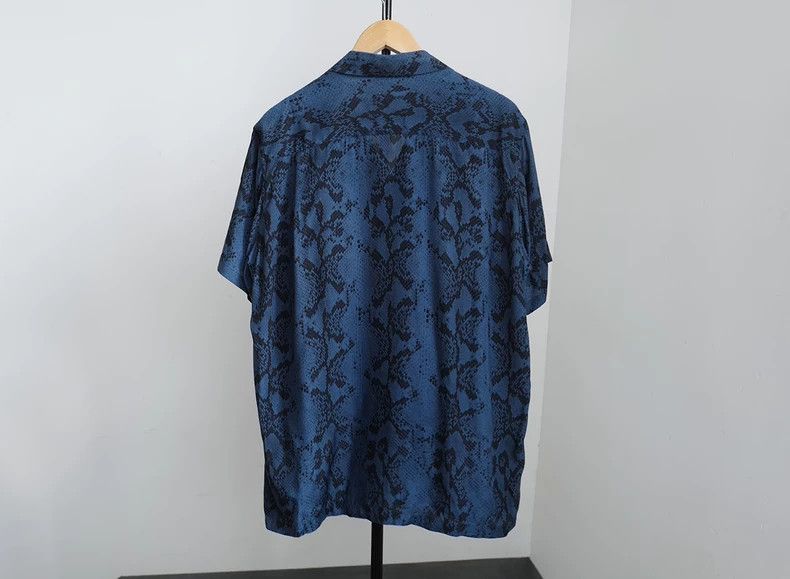 Visvim Wacko Maria Snake Print Short Sleeve Shirt - dmc Size US L / EU 52-54 / 3 - 3 Thumbnail