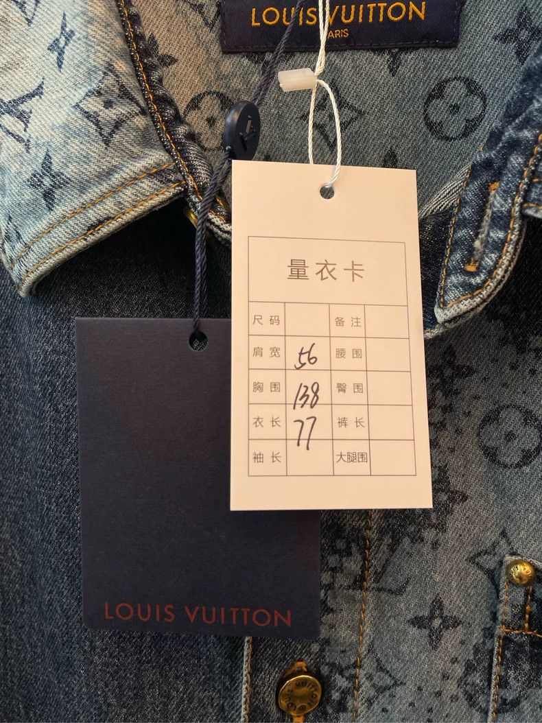 Louis Vuitton Louis Vuitton Blue Denim Short Sleeve Shirt - dmc Size US XL / EU 56 / 4 - 8 Thumbnail