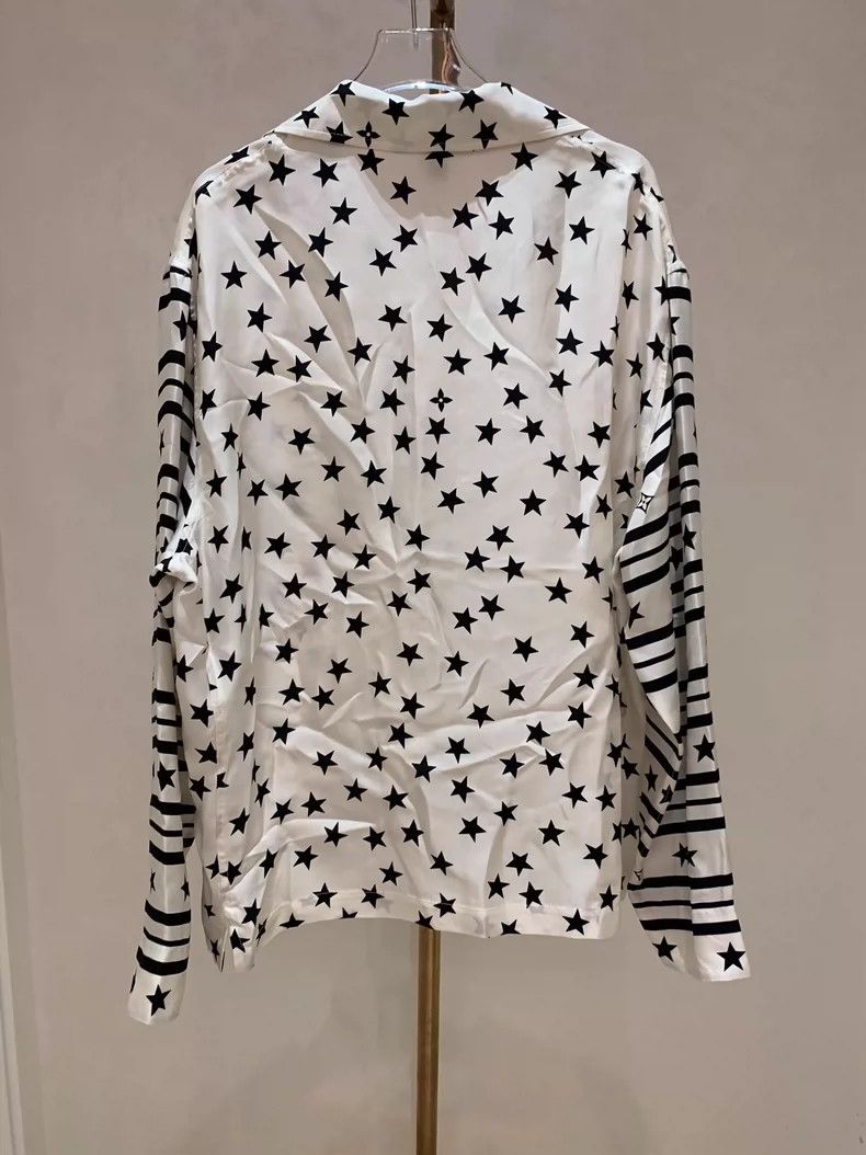 Louis Vuitton Loose Casual Long Sleeve Shirt with Print - dmc Size US M / EU 48-50 / 2 - 4 Thumbnail