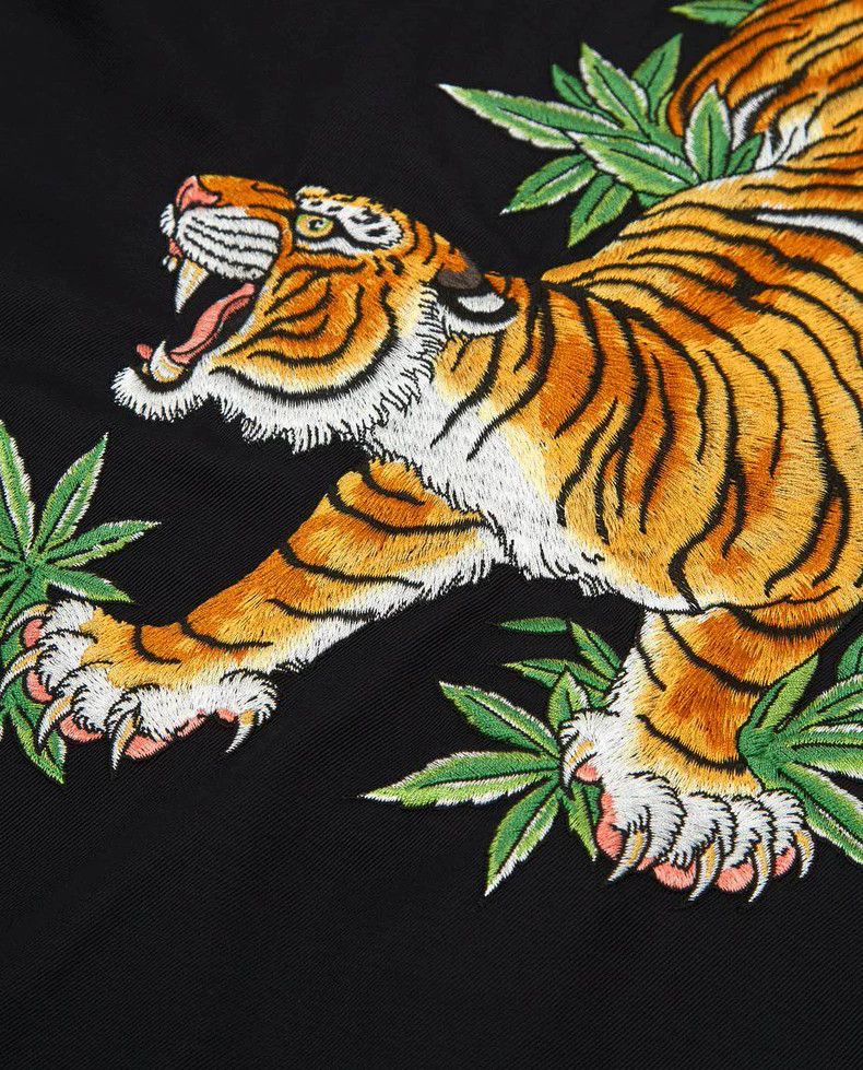 Wacko Maria Wacko Maria Tim Lehi Tiger Embroidered Jacket - dmc Size US XL / EU 56 / 4 - 6 Thumbnail