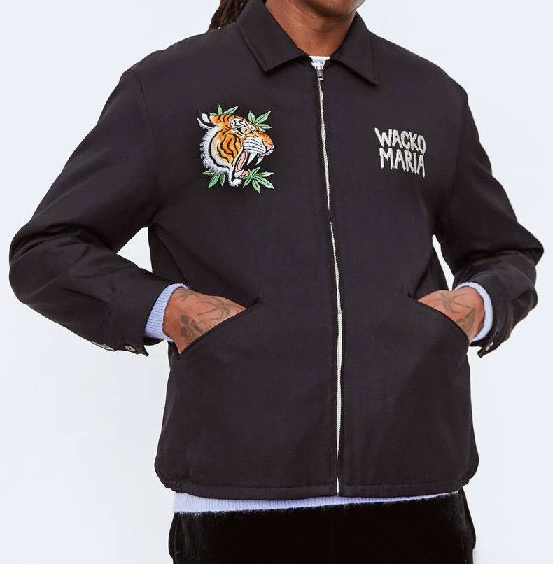 Wacko Maria Wacko Maria Tim Lehi Tiger Embroidered Jacket - dmc Size US XL / EU 56 / 4 - 9 Thumbnail