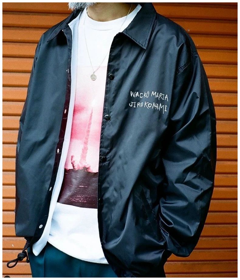 Wacko Maria WACKO MARIA x JIRO KONAMI Coach Jacket - dmc Size US M / EU 48-50 / 2 - 8 Thumbnail