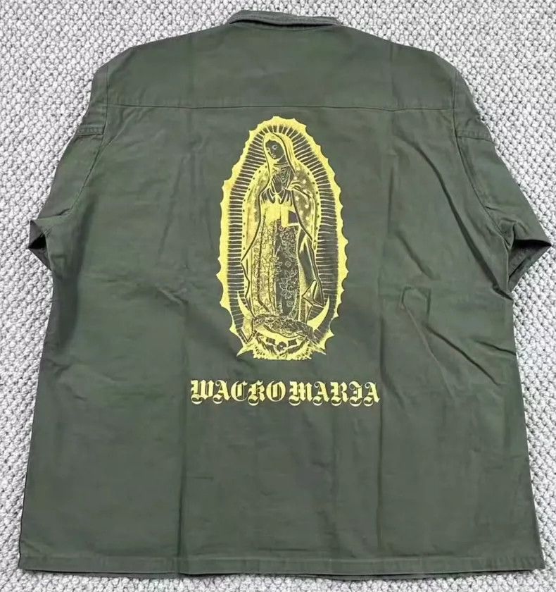Wacko Maria WACKO MARIA ARMY SHIRT Embroidered Field Jacket - dmc Size US M / EU 48-50 / 2 - 4 Thumbnail