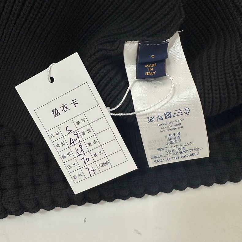 Louis Vuitton Louis Vuitton Black Nigo Collaboration Knit Sweater - dmc Size US S / EU 44-46 / 1 - 4 Thumbnail