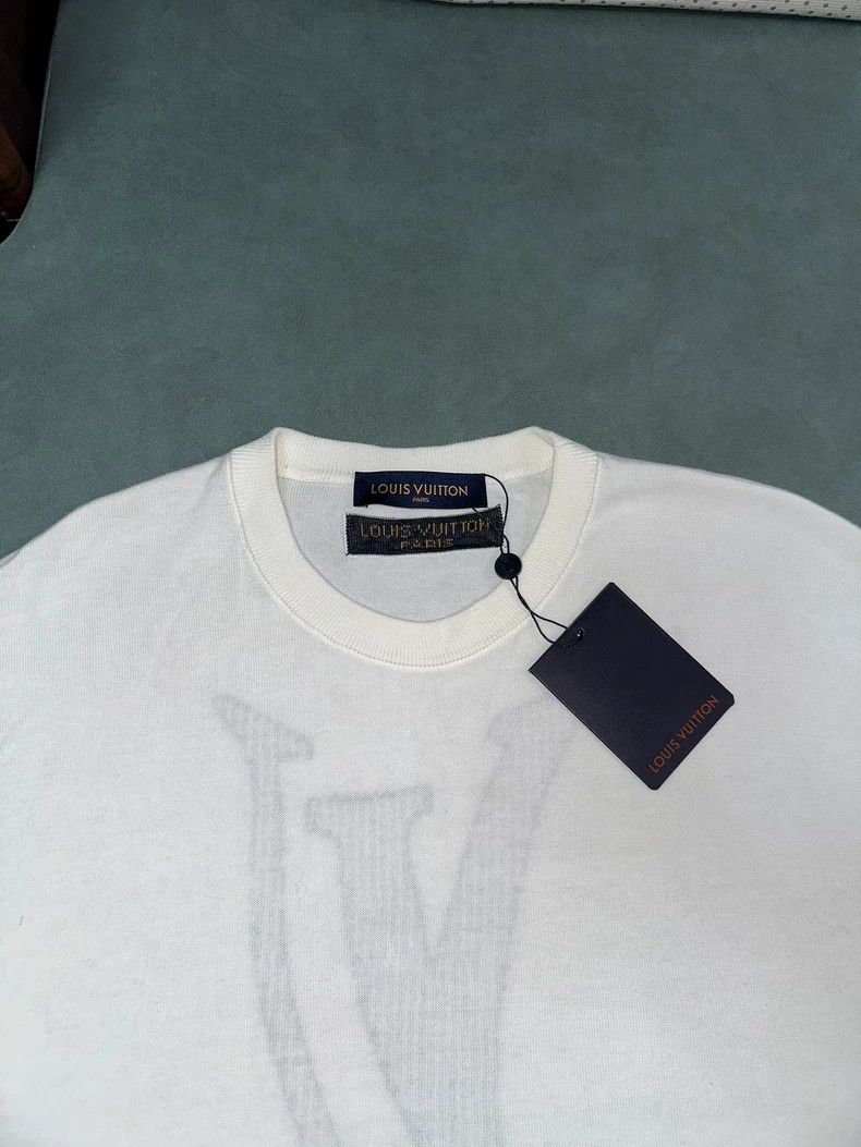 Louis Vuitton LV End Goal Logo Cotton T-Shirt - dmc Size US L / EU 52-54 / 3 - 2 Thumbnail