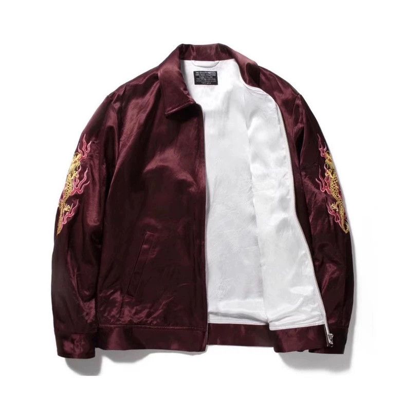 Wacko Maria WACKO MARIA Silk Jacket with Dragon Embroidery - dmc Size US M / EU 48-50 / 2 - 6 Thumbnail